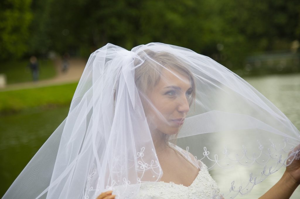 happy bride
